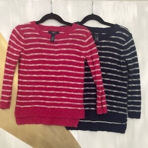 GAP 100% Cotton Striped Sweaters, Sz 4/5